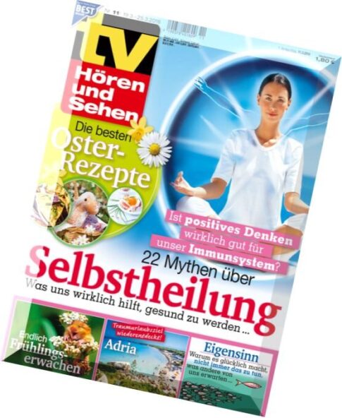 TV Horen und Sehen — Nr.11, 19 Marz-25 Marz 2016
