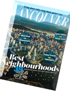Vancouver Magazine – April 2016