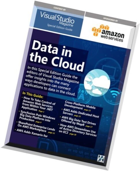 Visual Studio Magazine – Data in the Cloud Guide 2016