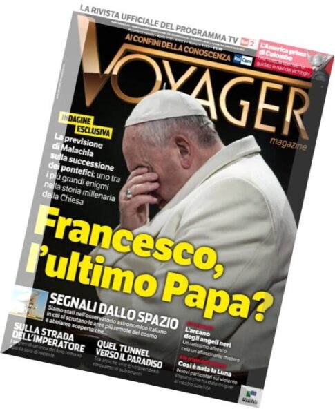 Voyager Magazine – Aprile 2016