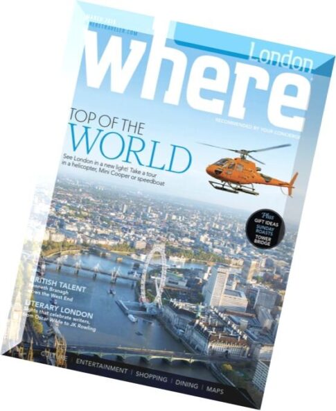 Where London – March 2016