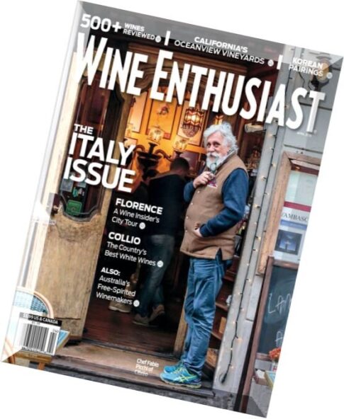 Wine Enthusiast Magazine – April 2016