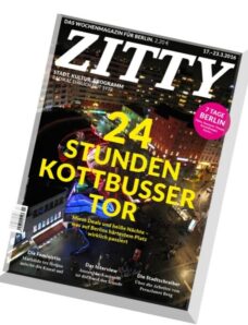 Zitty – 17 Marz 2016