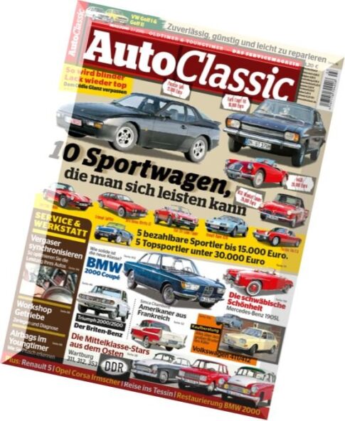 Auto Classic — Mai-Juni 2016