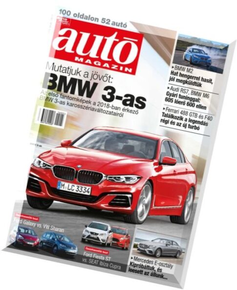 Auto Magazin – Majus 2016