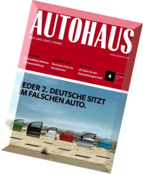 Autohaus – Nr.4, 2016