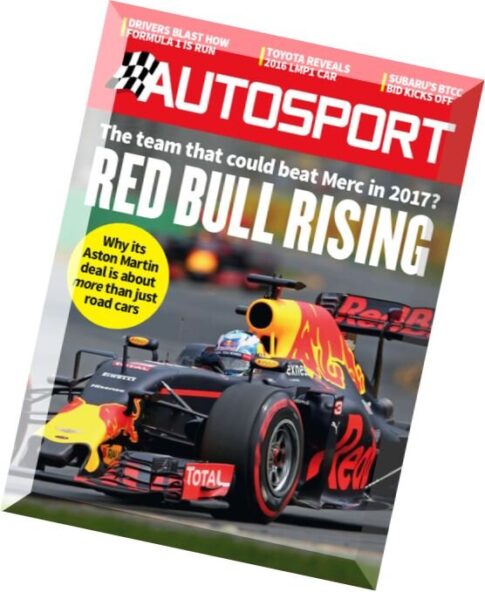 Autosport – 31 March 2016