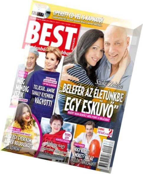 Best Magazin Hungary — 8 Aprilis 2016