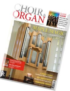 Choir & Organ – May-June 2016