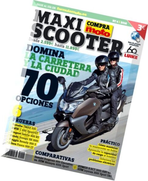 Compramoto Maxiscooter – N 4, 2016