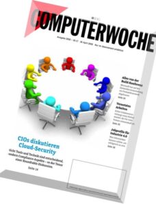 Computerwoche Magazin — N 16-17, 18 April 2016