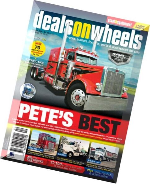 Deals On Wheels Australia — Issue 400