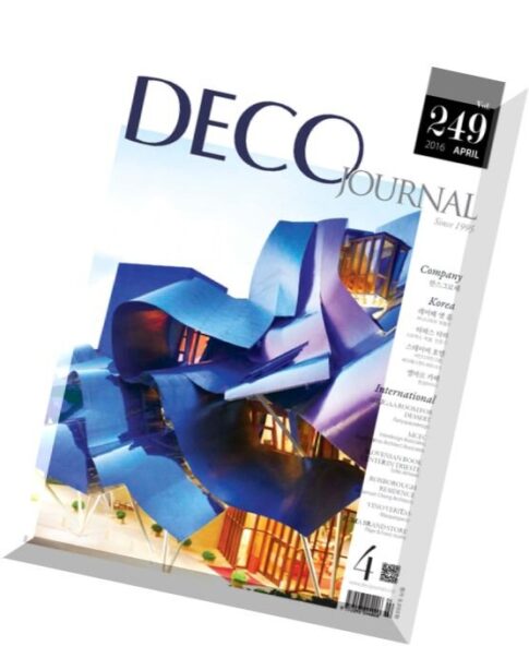Deco Journal – April 2016