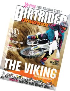 Dirt Rider Downunder – N 129, May 2016