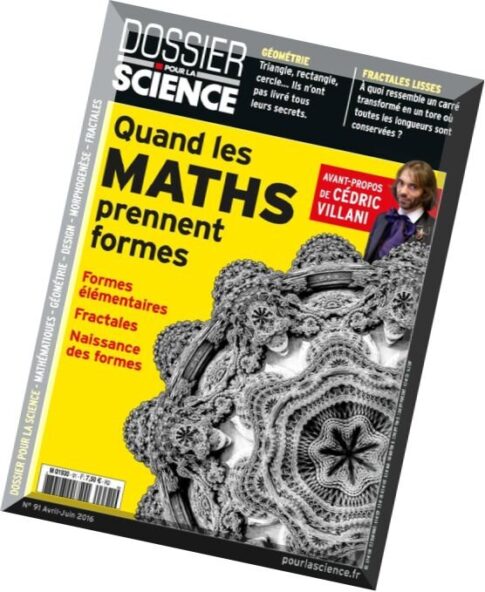 Dossier Pour La Science – Avril-Juin 2016