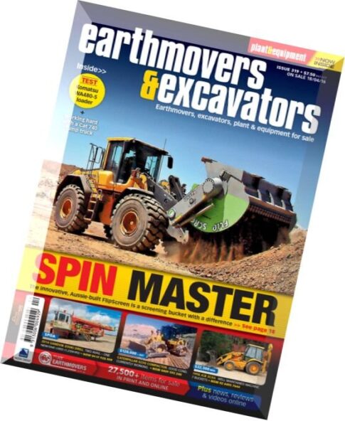 Earthmovers & Excavators – Issue 319