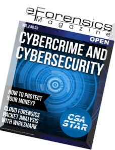 eForensics Open Cybercrime And Cybersecurity – September 2014