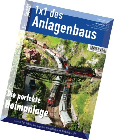 Eisenbahn Journal 1×1 des Anlagenbaus — Nr.1, 2016