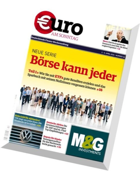 Euro am Sonntag – N 14, 2 April 2016