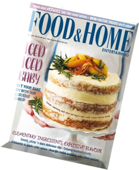 Food & Home Entertaining — May 2016