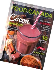 Food In Canada — May 2016