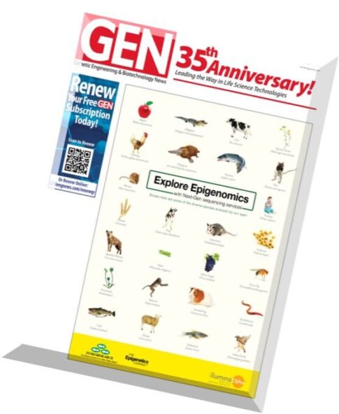 Genetic Engineering & Biotechnology News – 1 April 2016