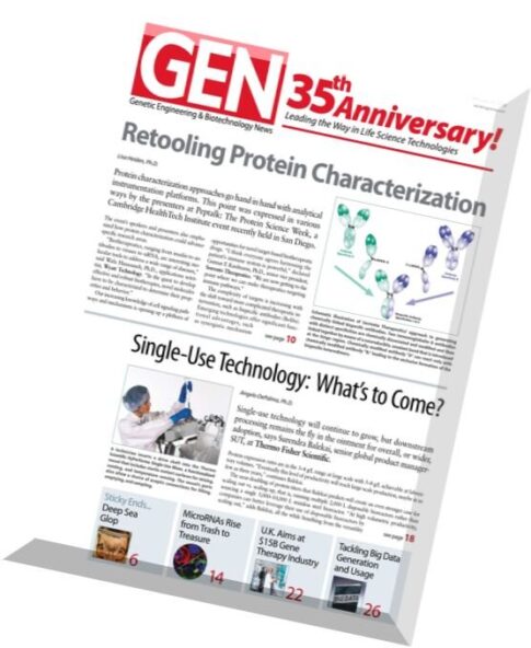 Genetic Engineering & Biotechnology News — 15 February 2016