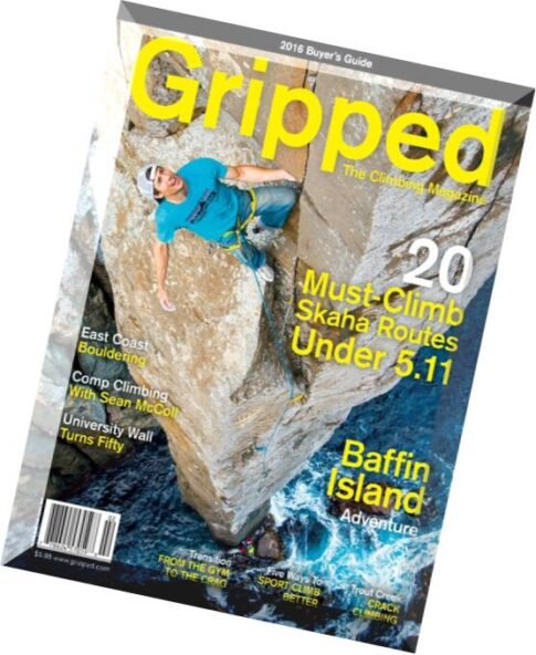 Gripped The Climbing Magazine — April-May 2016