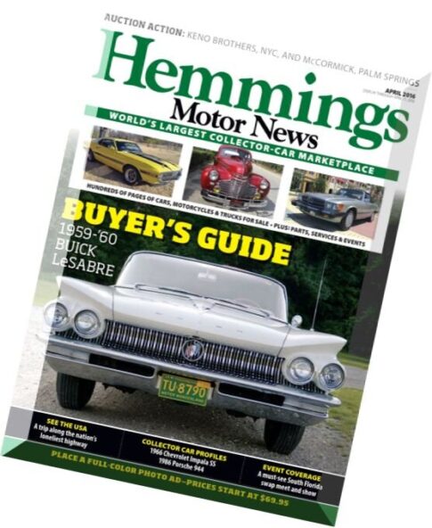Hemmings Motor News – April 2016