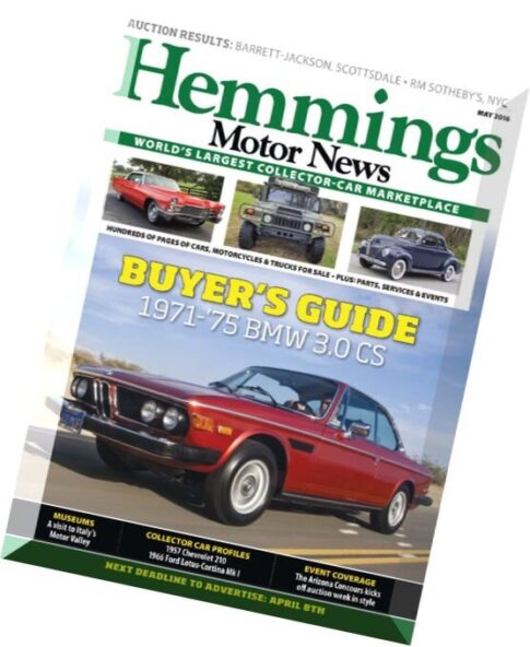 Hemmings Motor News – May 2016