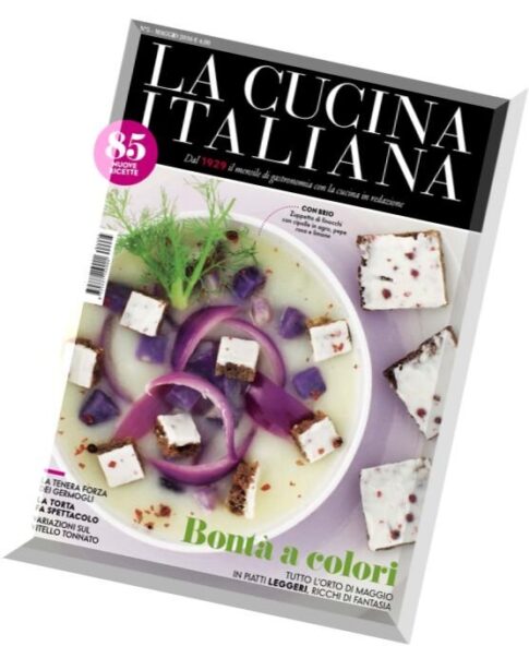 La Cucina Italiana — Maggio 2016