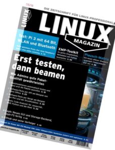 Linux-Magazin — Mai 2016