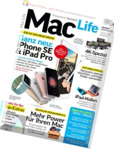 Mac Life Germany – Mai 2016