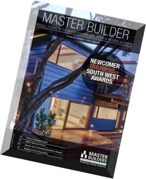 Master Builders Western Australia – May-June 2016