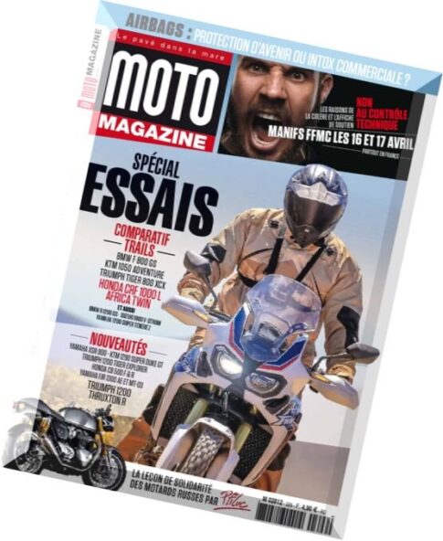 Moto Magazine — Avril 2016