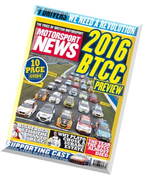 Motorsport News — 30 March 2016