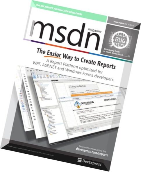 MSDN Magazine – March 2016