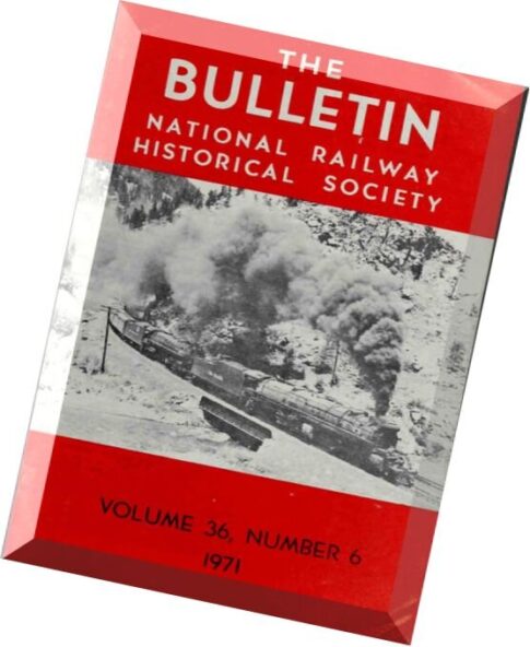 National Railway Bulletin — 1971 (Vol.36 N 6)