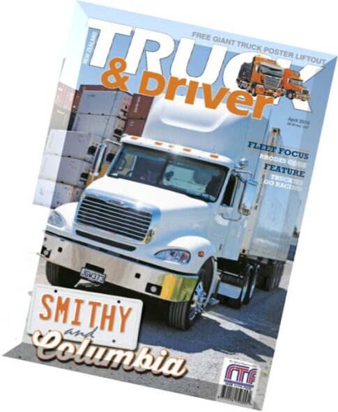 NZ Truck & Driver Magazine – April 2016