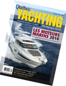 Quebec Yachting – Printemps 2016