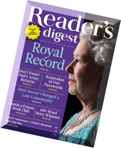 Reader’s Digest International – April 2016