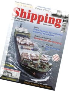 Shipping Today and Yesterday – 2015-10