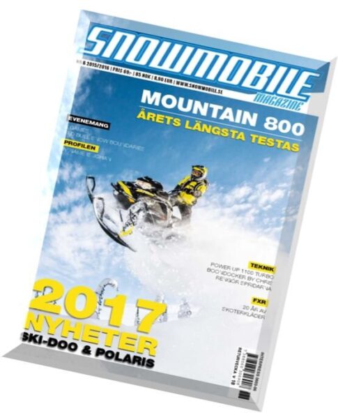 Snowmobile Magazine – Nr.6, 2015-2016