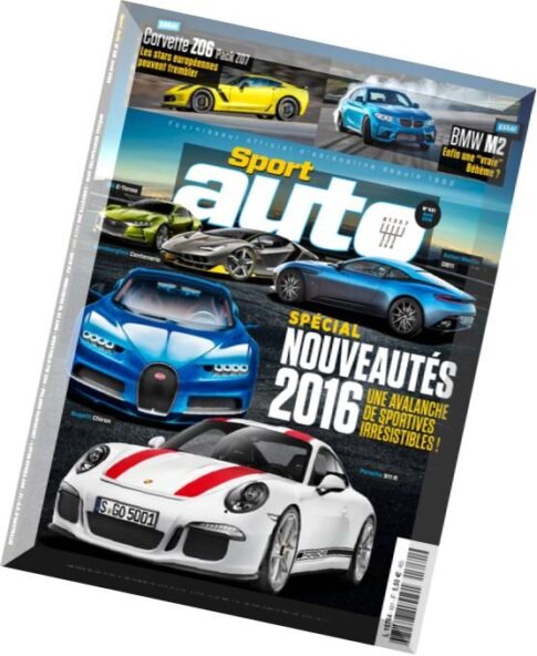 Sport Auto – Avril 2016