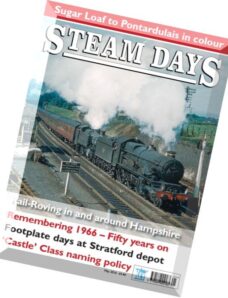 Steam Days – May 2016