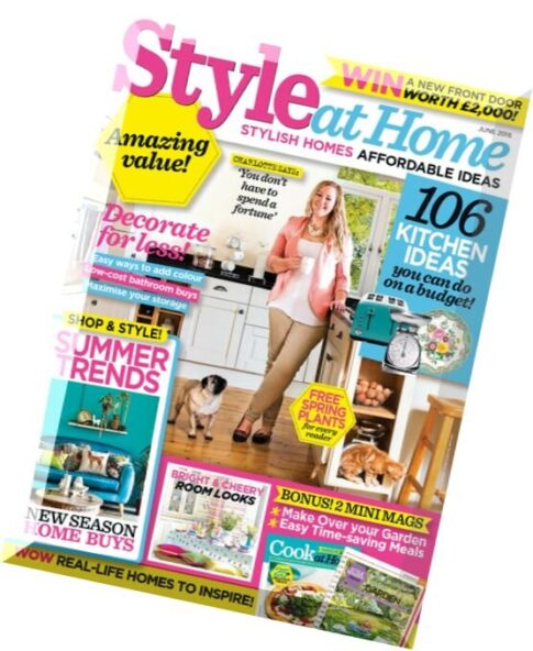 Style at Home UK — June 2016