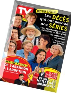 TV Hebdo — 16 au 22 Avril 2016