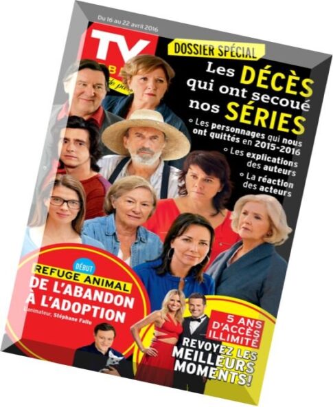 TV Hebdo – 16 au 22 Avril 2016