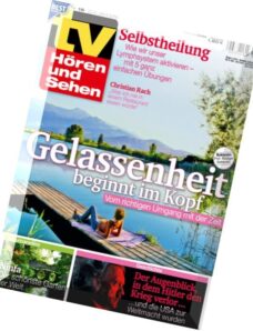 TV Horen und Sehen – 23 April 2016