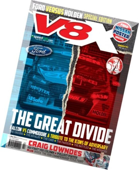V8X Supercar Magazine – April-May 2016